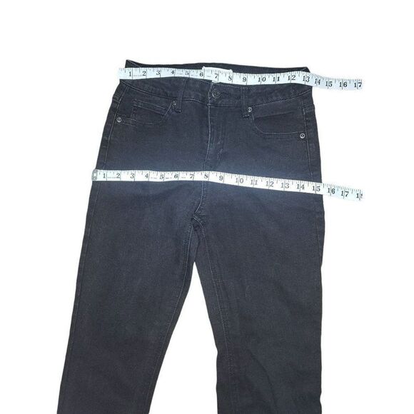 Harper Heritage Mid Rise Skinny Sz 26 Black Jeans Women - Picture 4 of 7